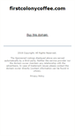 Mobile Screenshot of firstcolonycoffee.com
